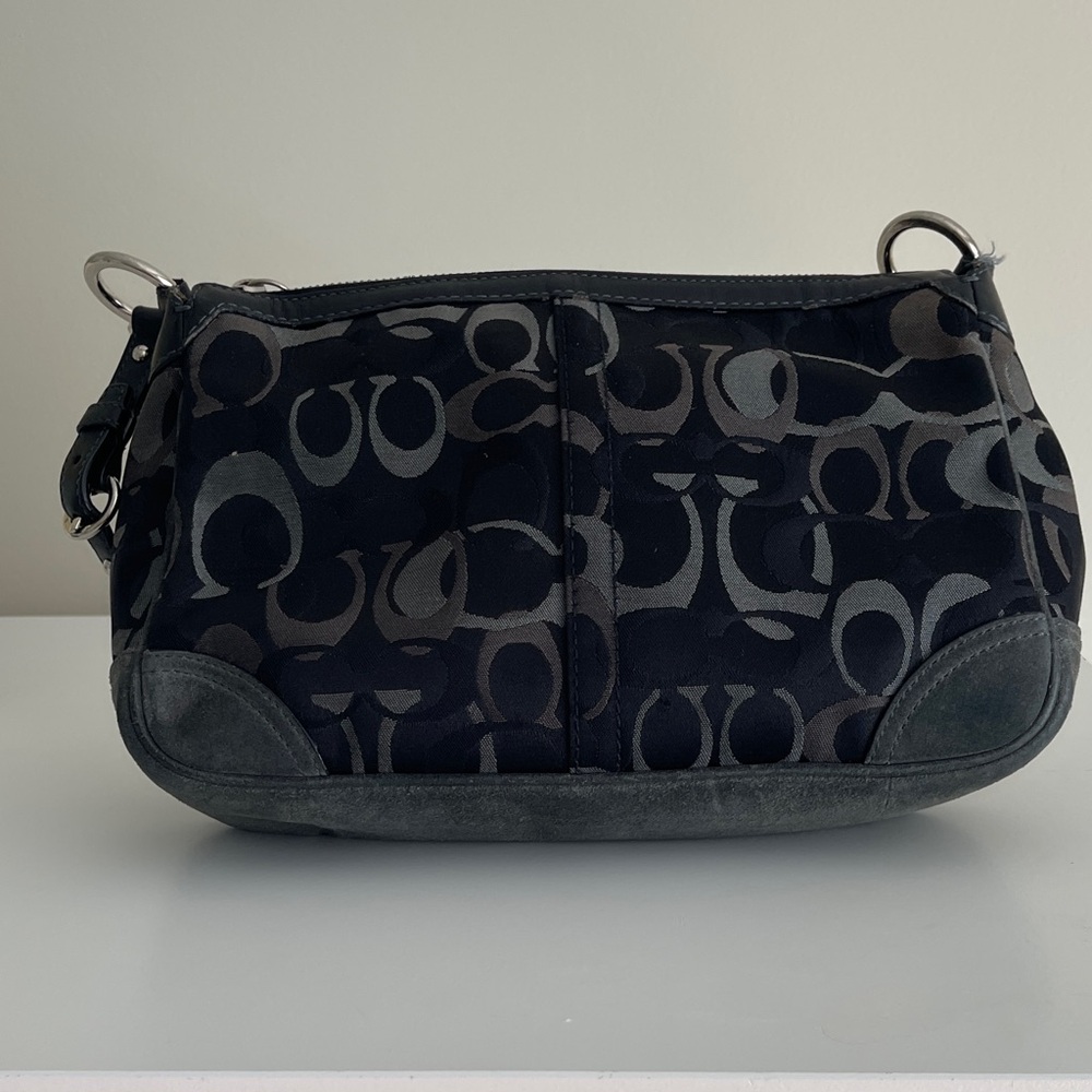 Coach Black and Gray Crossbody Bag - Picture 2 of 5